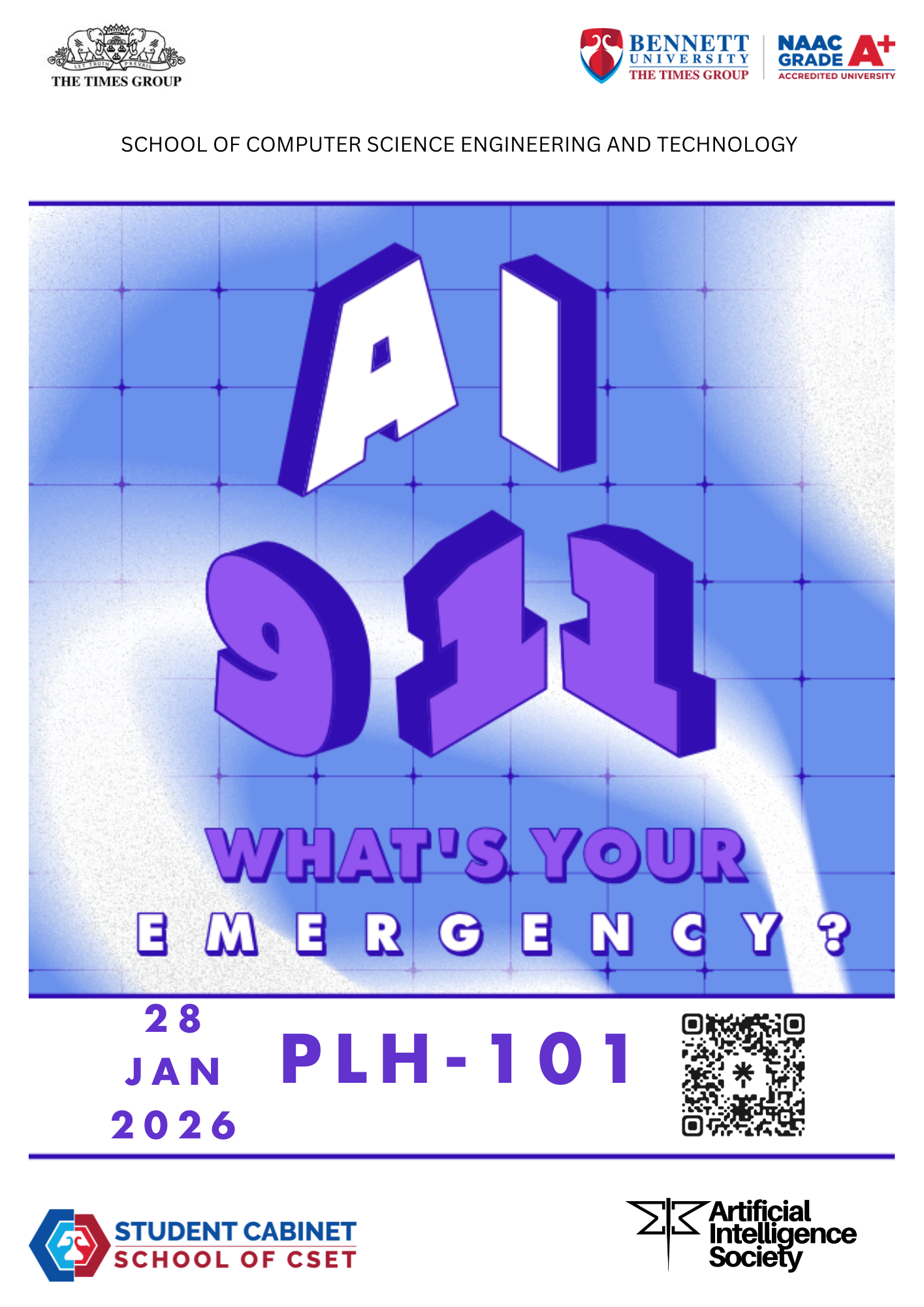 AI911 Event Poster